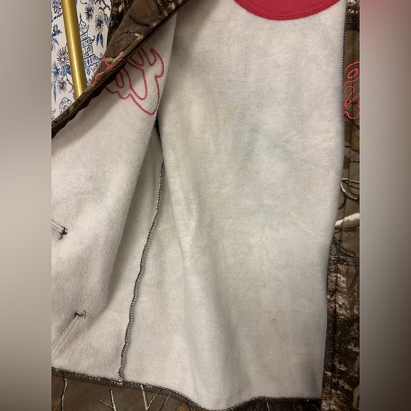 *Vintage* Women’s size medium, 90’s pink-camo carhartt zip up - Picture 3 of 7